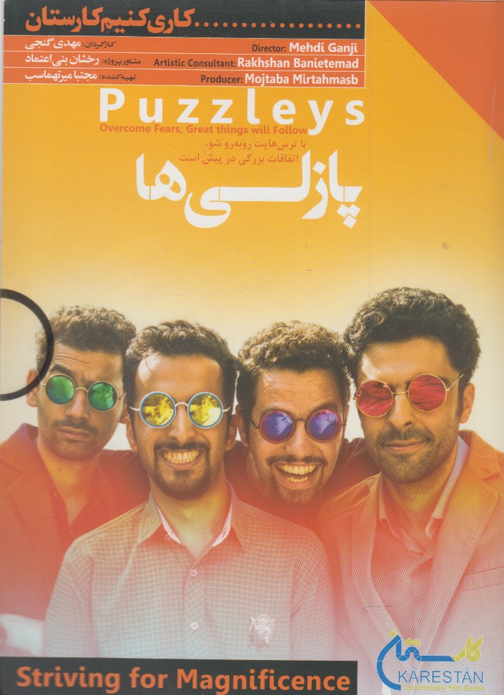 کتاب دی وی دی پازلی ها از کاری کنیم کارستان