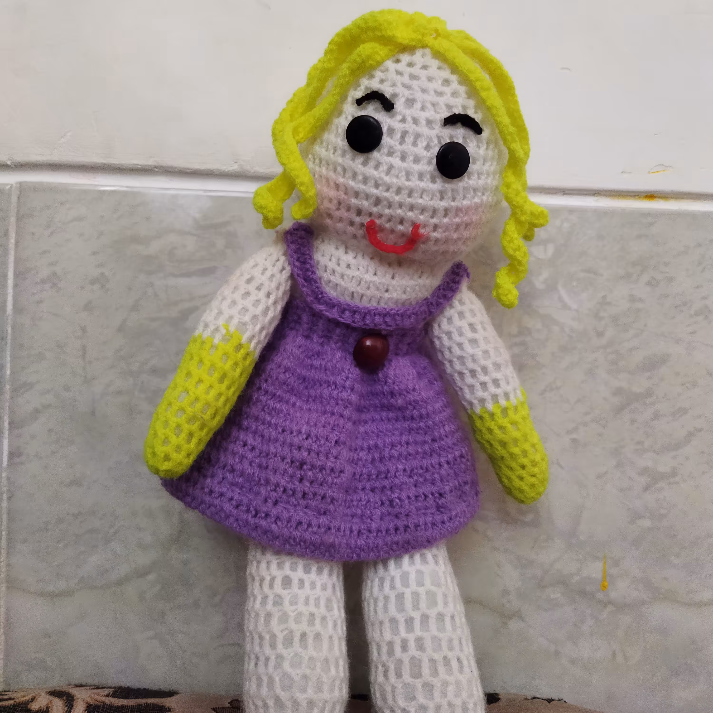 عروسک بافی با کاموا