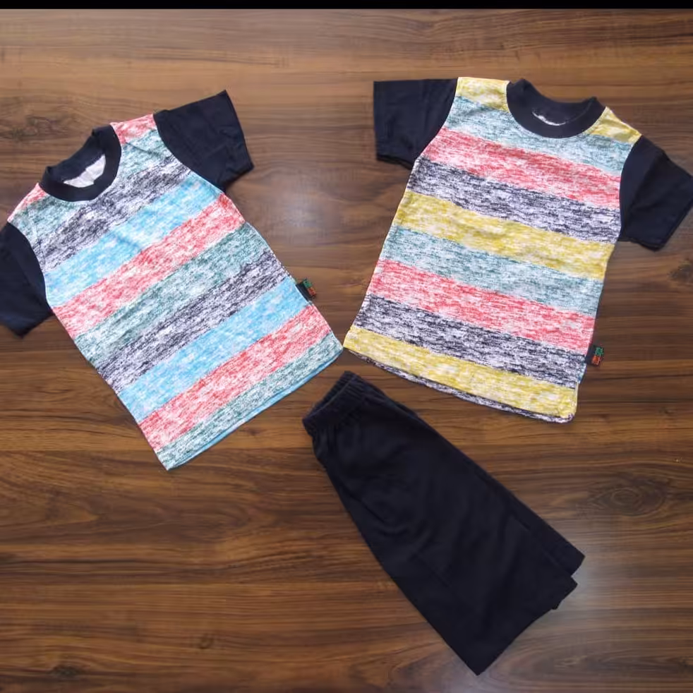 تیشرت شلوارک آبرنگی