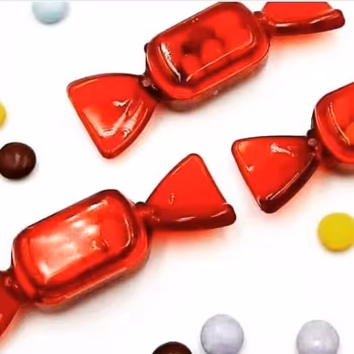 شکلات دراژه اسمارتیز  طرح شکلات کریستالی