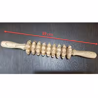 وردنه چوبی ماساژ   مدل چرخ دنده ای مناسب افزایش گردش خون در طب سوزنی ماساژور رولی roller 