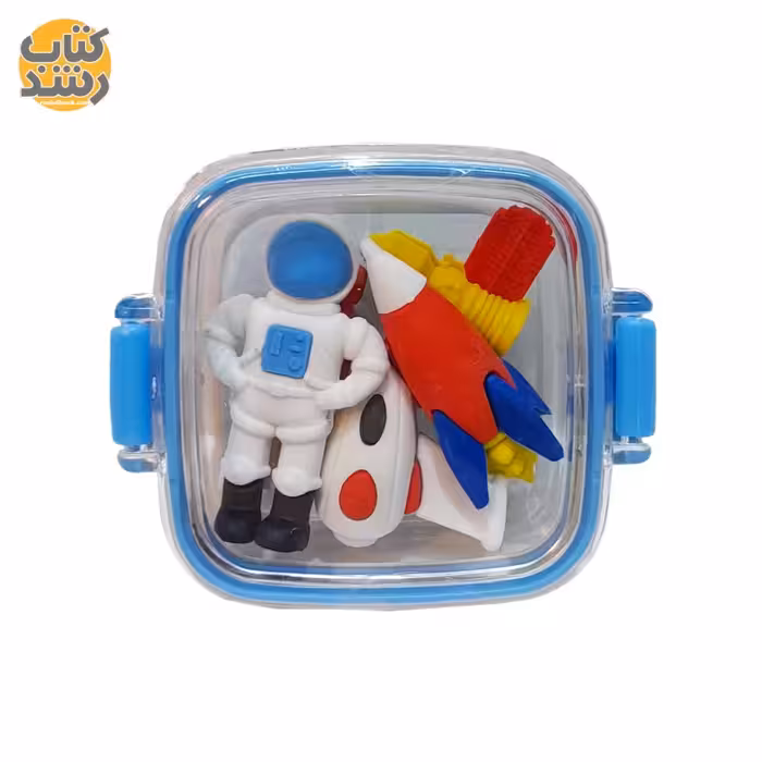 پاک کن ست ظرف طرح فضایی