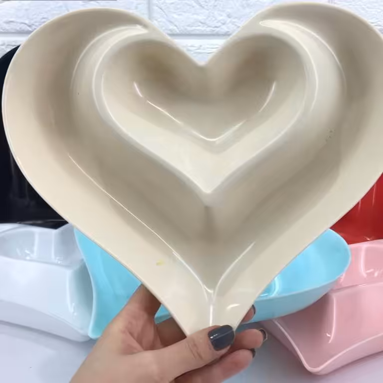 اردوخوری پلاستیکی دو قلب