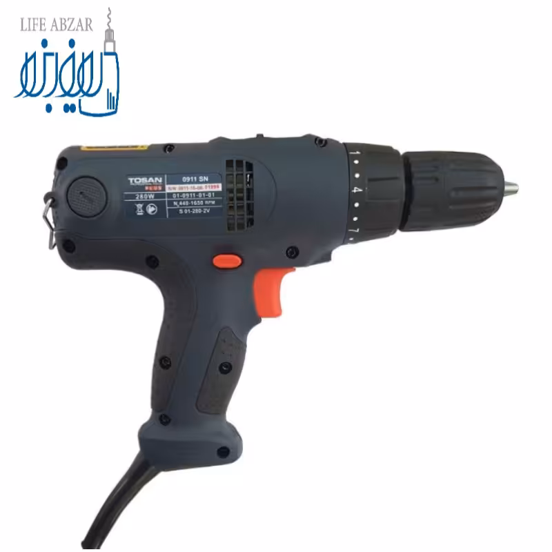 دریل-پیچ گوشتی برقی توسن  0911SN-PLUS