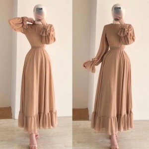 پیراهن مانتویی پومی