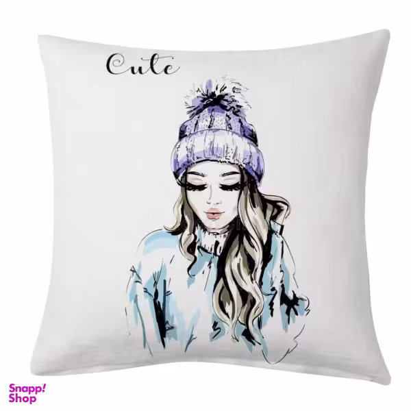 کاور کوسن مدل cute lady