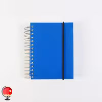 دفترچه یادداشت سیمی آبی آیلار