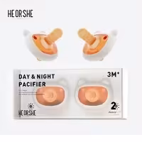 پستانک روز دو عددی هی اور شی 3  ماه he or she