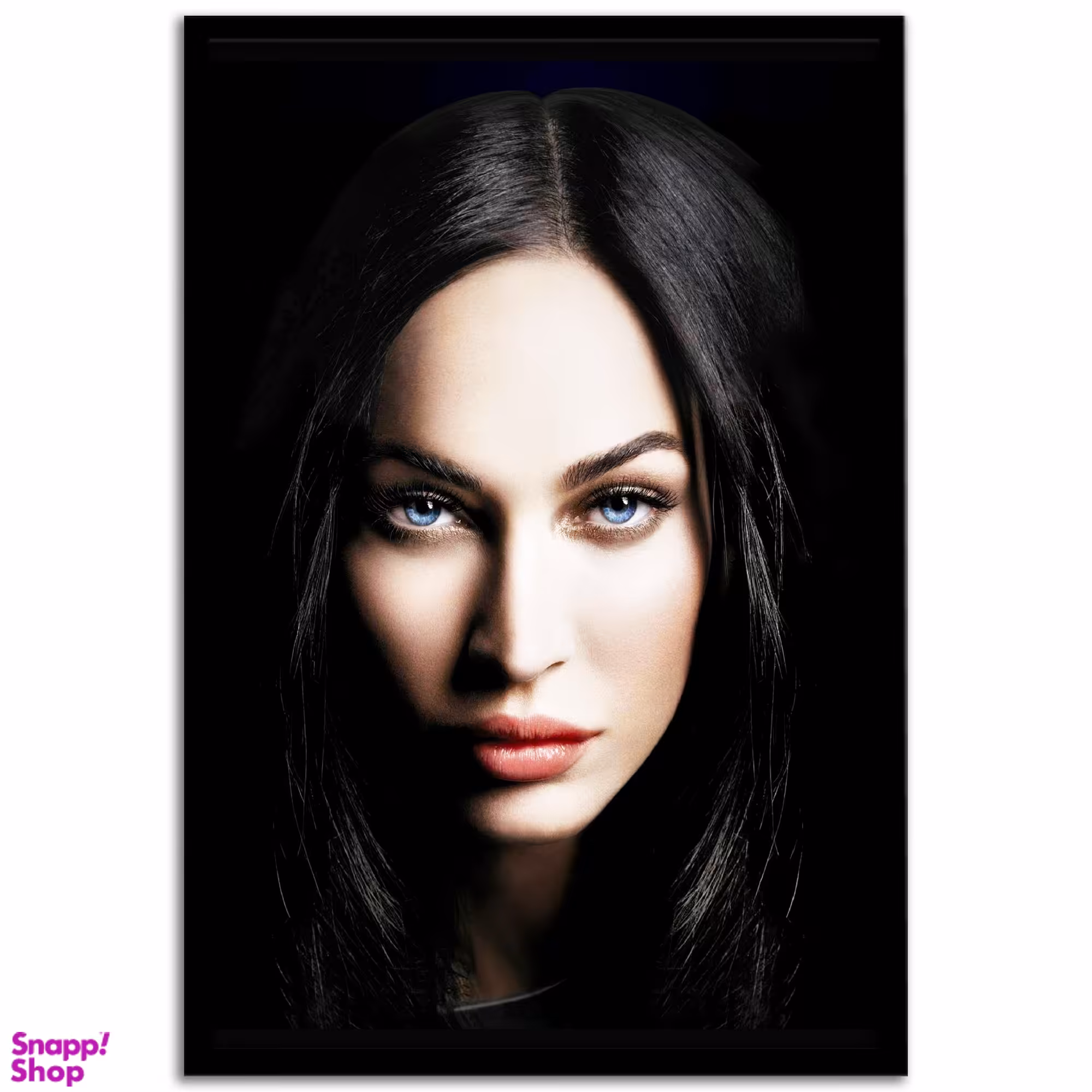 تابلو نوری بکلیت طرح مگان فاکس مدل لایت باکس B69