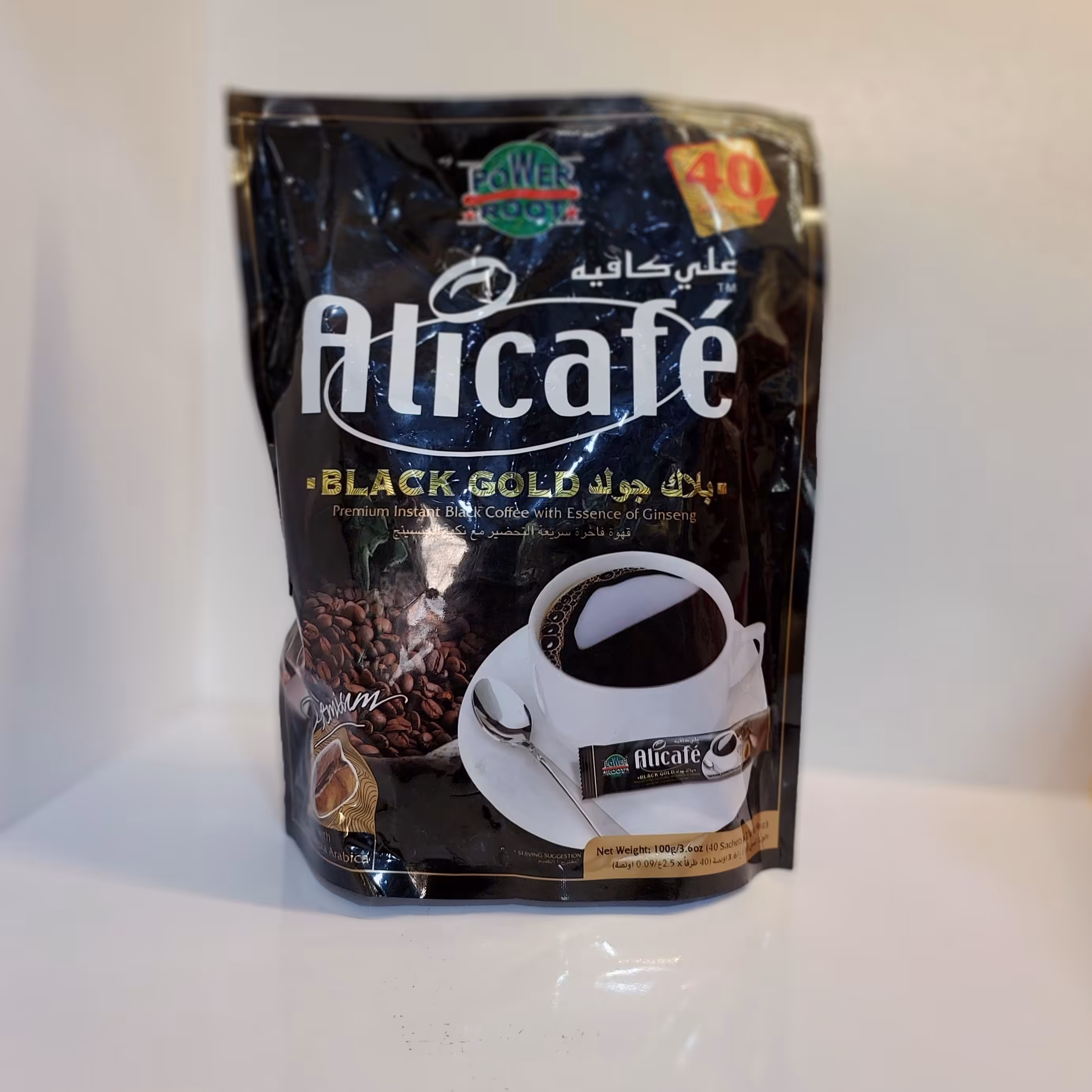 علی کافه بلک گلد وارداتی اصل