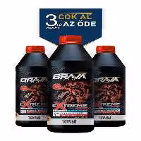 روغن و مکمل موتور EXTREME 9000 4T 10W60 3X 1 LT Brava