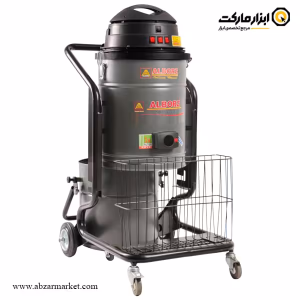 جاروبرقی صنعتی اهرمی البرز سه موتوره اتوماتیک مدل L5000