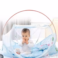 پشه بند تشک دار نوزادی هپی بیبی