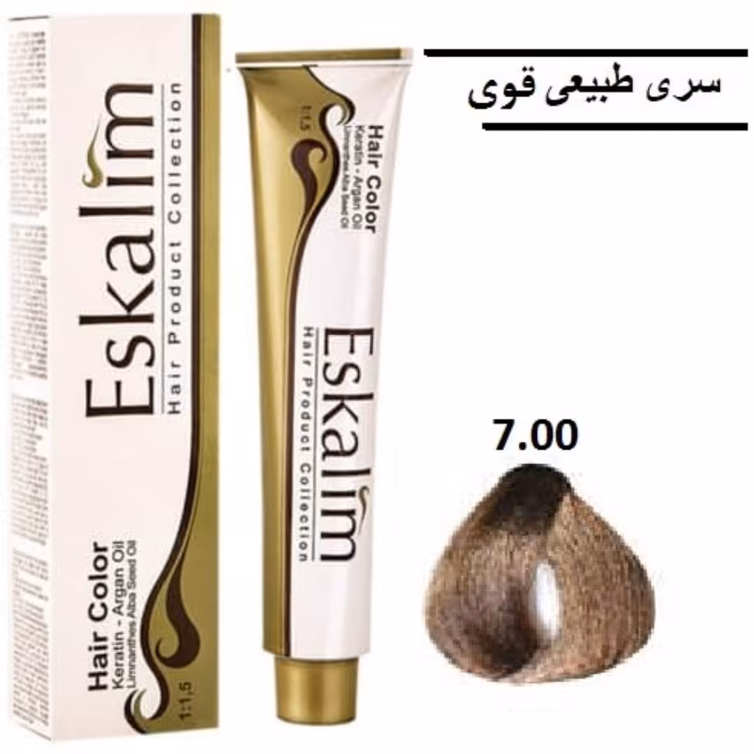 رنگ مو اسکالیم Eskalim شماره 7.00 بلوند متوسط