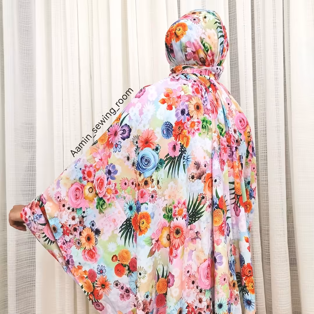 چادرنماز کیسه ای مدل گلستان