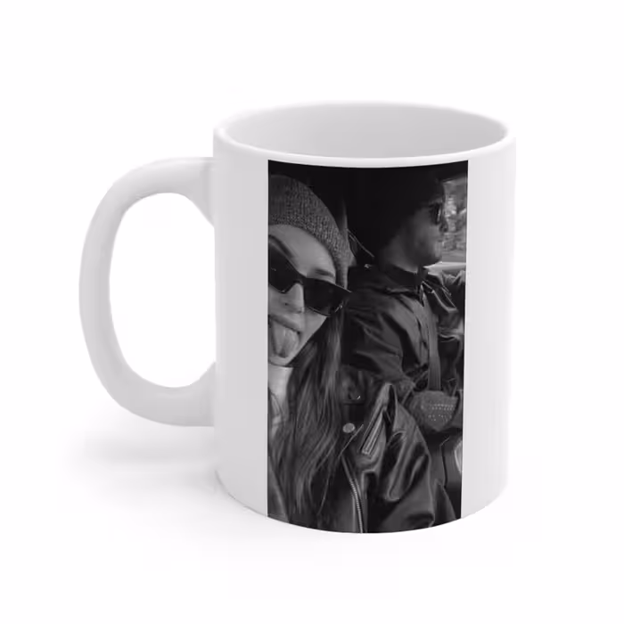 ماگ طرح بازیگران ترکی کرم بورسین و هانده ارچل Hande and Kerem مدل NM1333