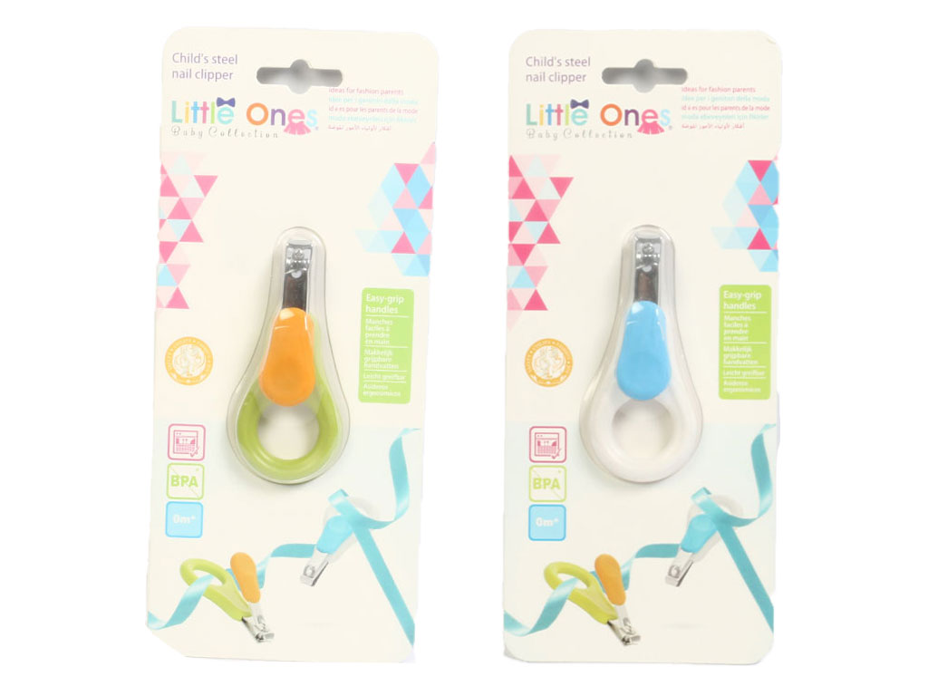 ناخن گیر نوزادی دسته سیلیکونی لیتل وانز little ones