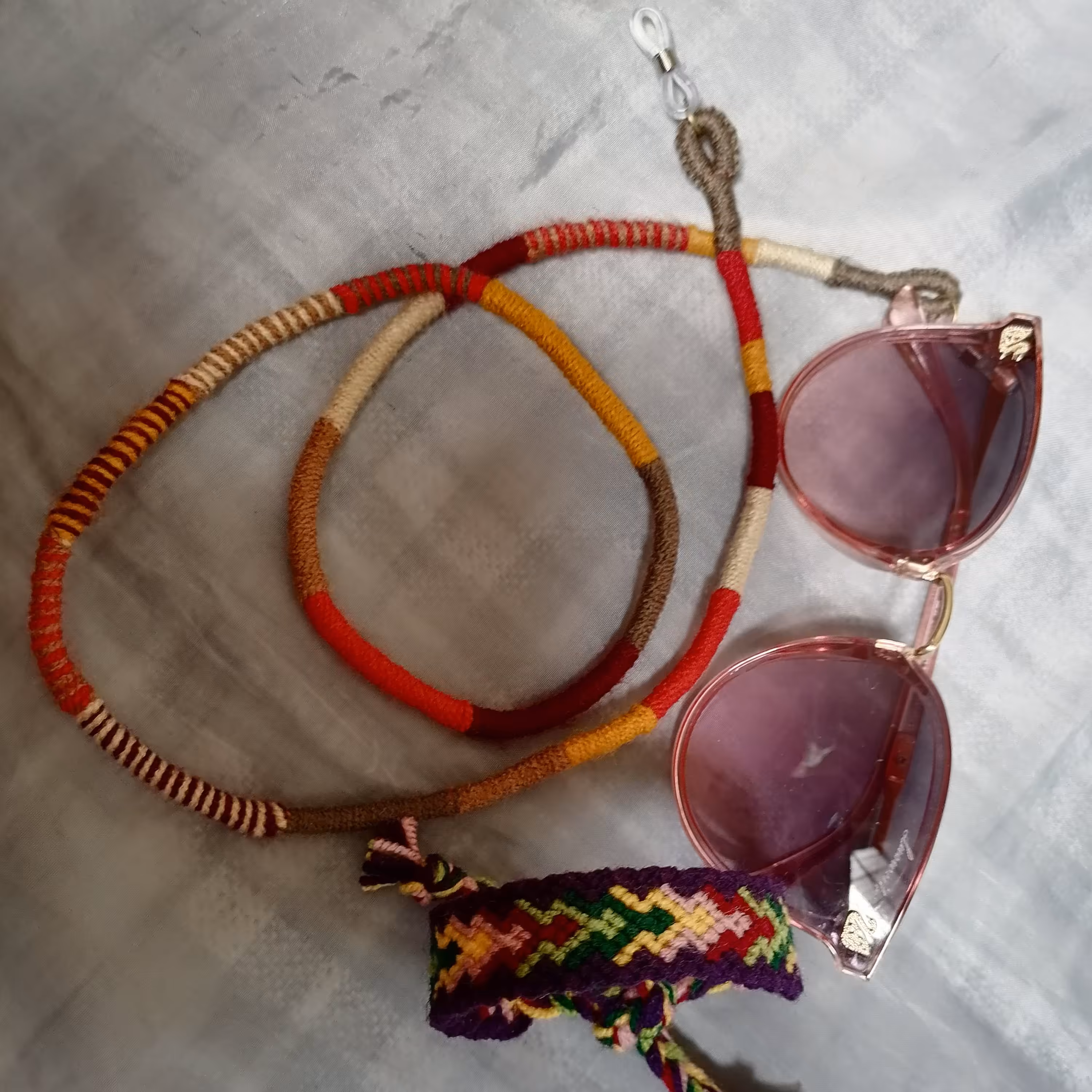 بندعینک سرخپوستی،قابل بافت در رنگبندی دلخواه