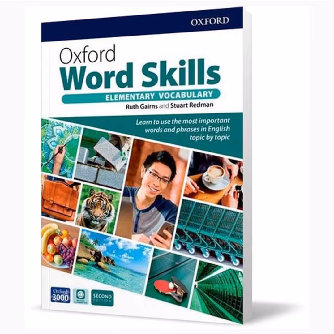 کتاب  زبان oxford word skills elementary