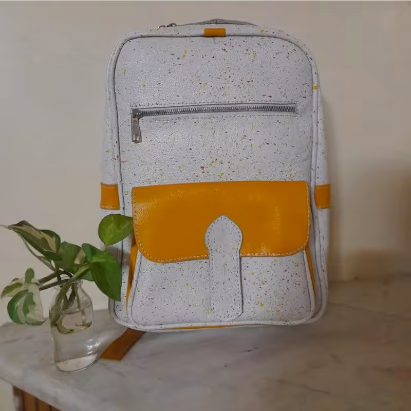 کیف دوشی چرم طبیعی دست دوز دخترانه و پسرانه 