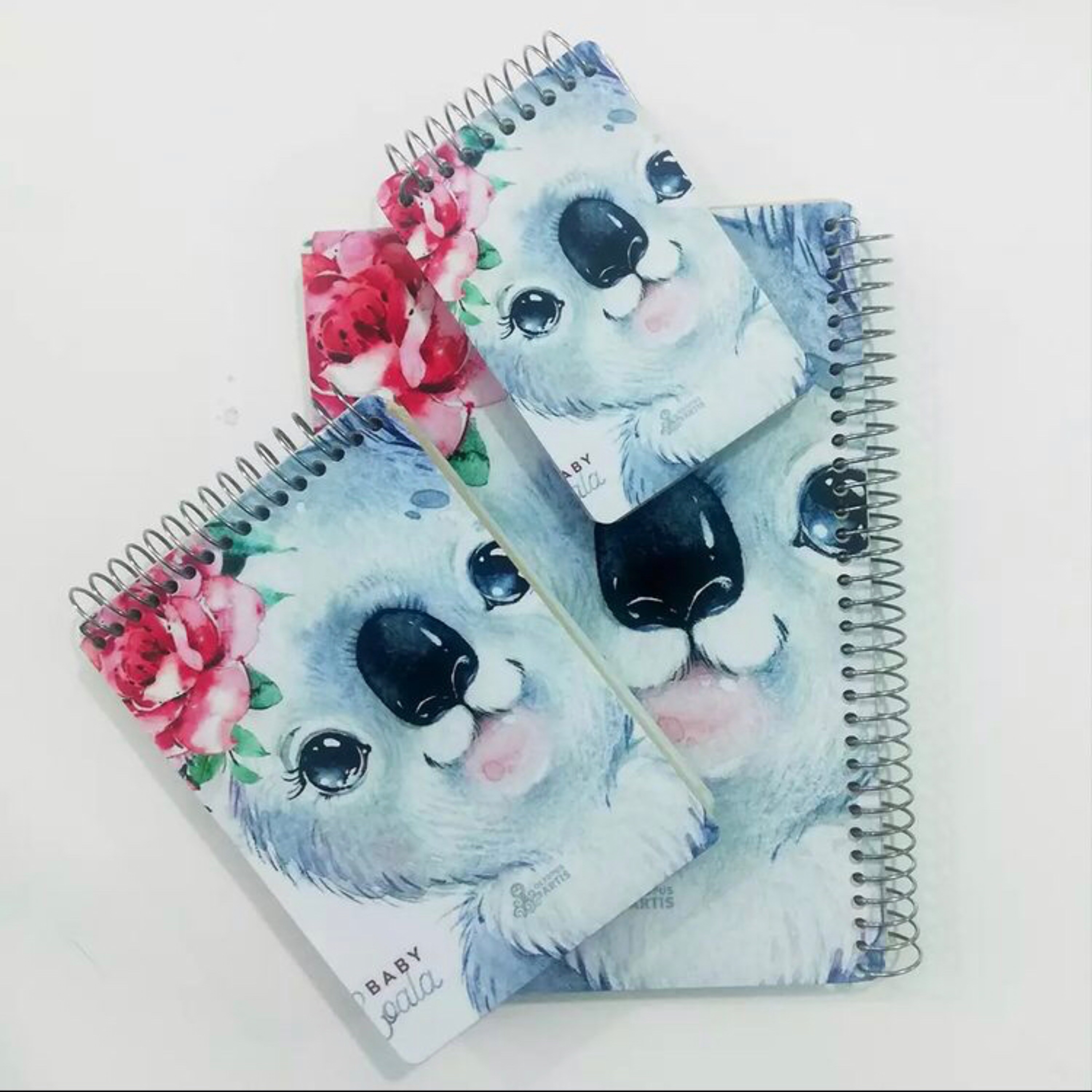 ست سه عددی دفترچه طراحی کرافت طرح کوالا3