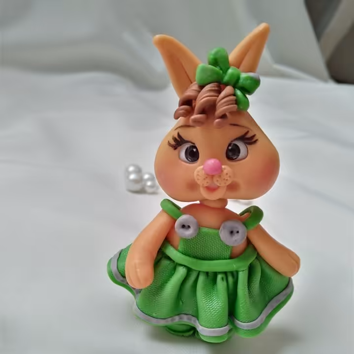 خرگوش هفت سین مجسه خمیری