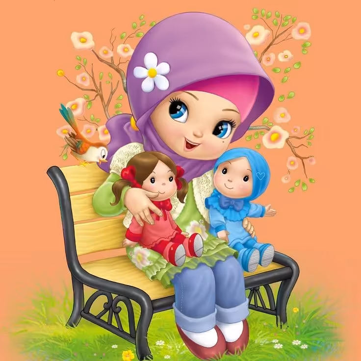 تابلو کاشی کارتونی