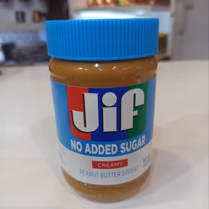 کره بادام زمینی جیفjif اصل امریکا 454 گرمی رژیمی (بدون شکر)