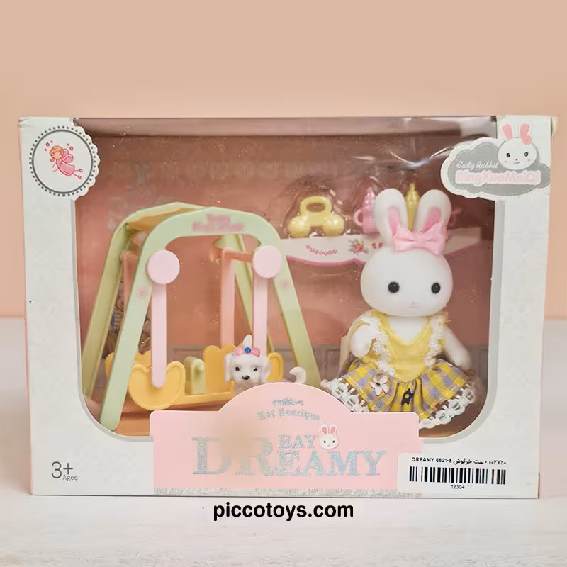 اسباب بازی خانه خرگوش به همراه تاب BAY DREAMY کد 66212