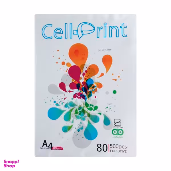 کاغذ A4 سل پرینت کد 064 بسته 80 عددی