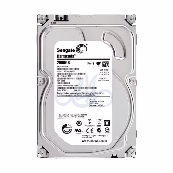هارد سیگیت 2TB ST2000DM001