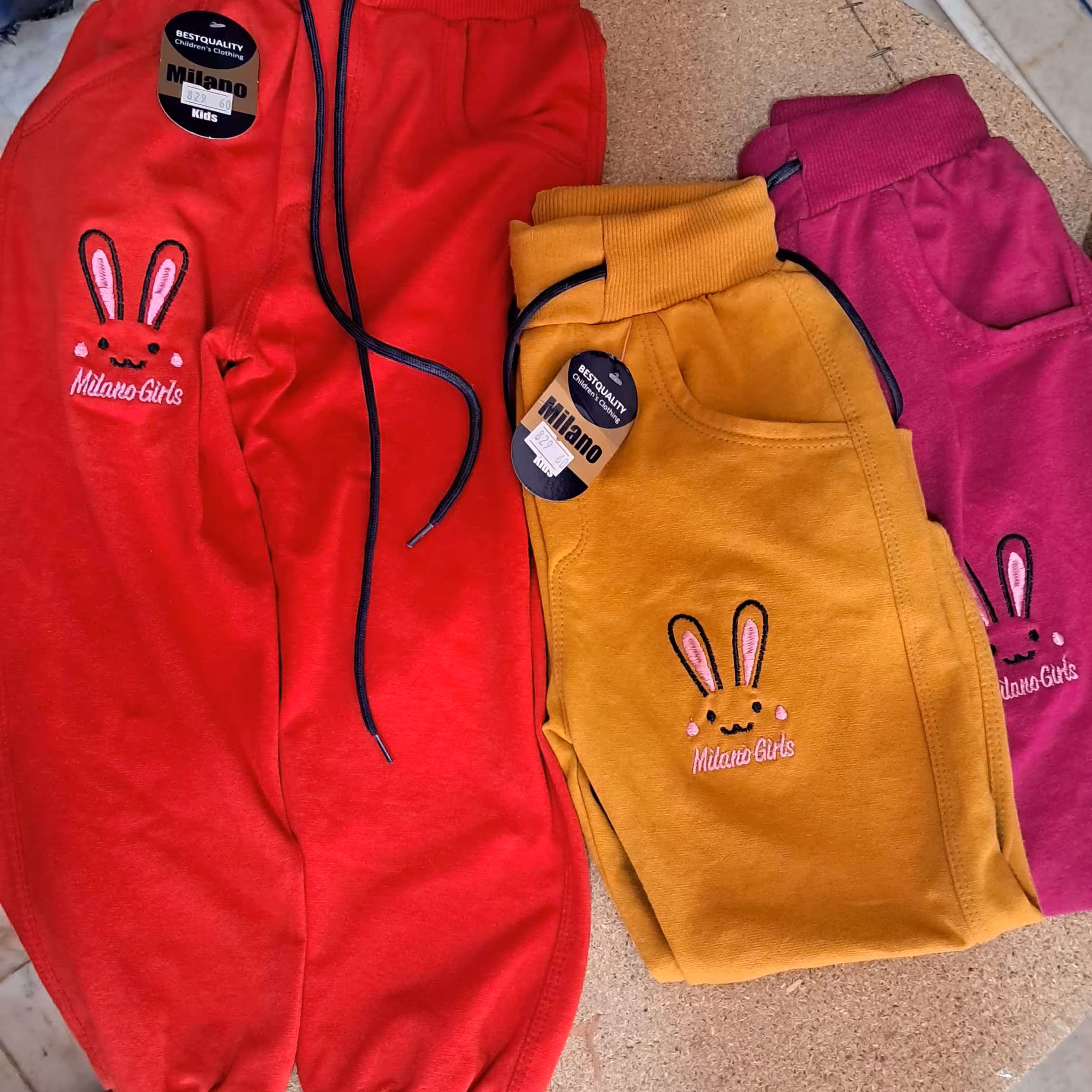 شلوار نخی دخترانه نرم وزیبا 