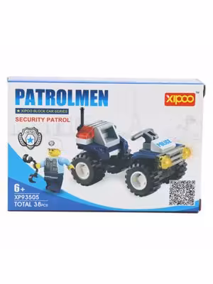 بازی لگو گشت پلیس 38 قطعه سیپو 93505