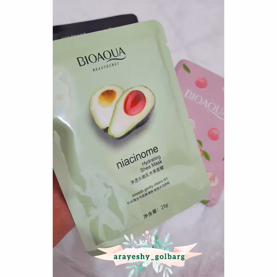 ماسک ورقه ای صورت آووکادو بیوآکوا