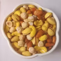 آجیل 4 مغز تفت داده درجه یک (500 گرمی) 