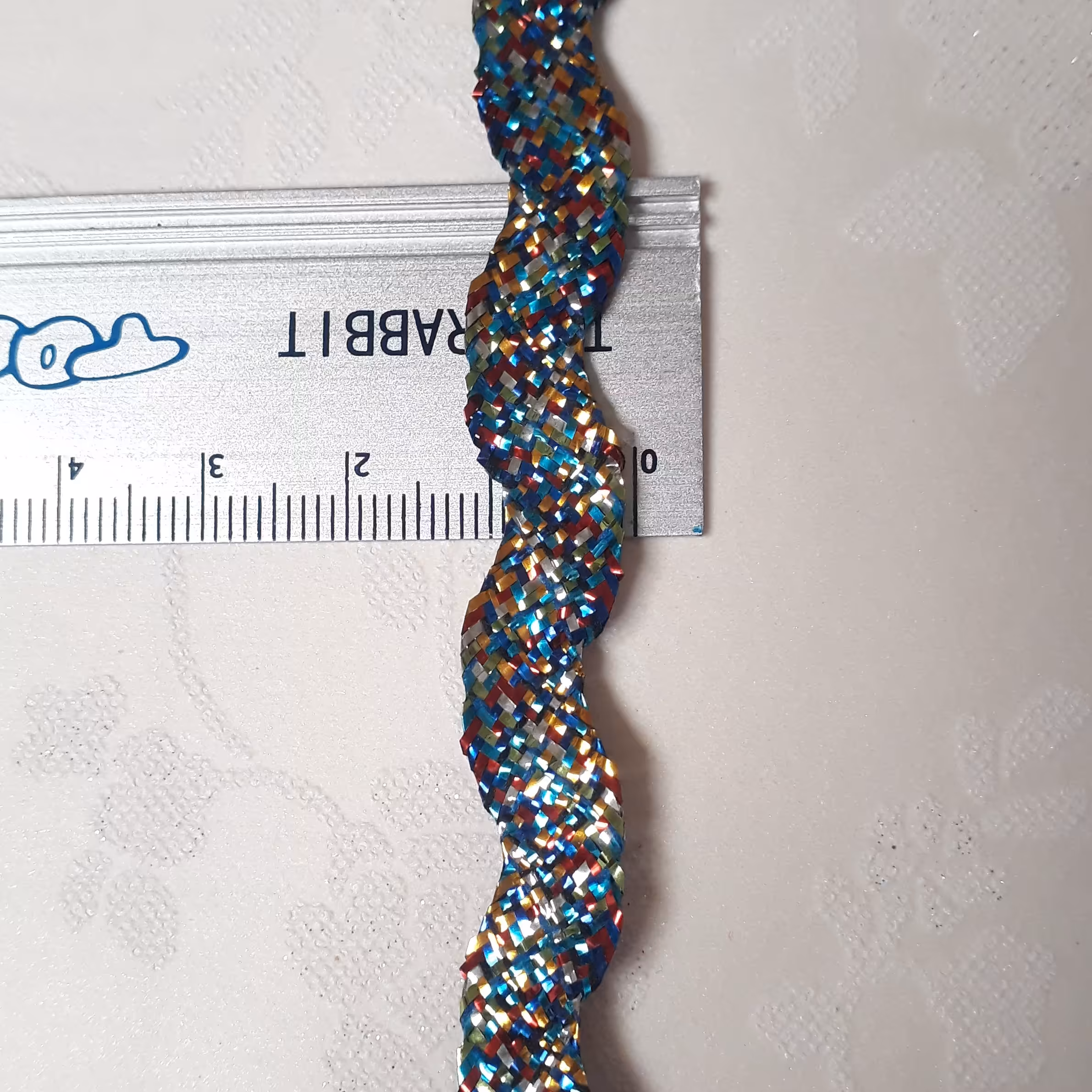 نوار تزیینی زری دار(قیمت برای یک متره)