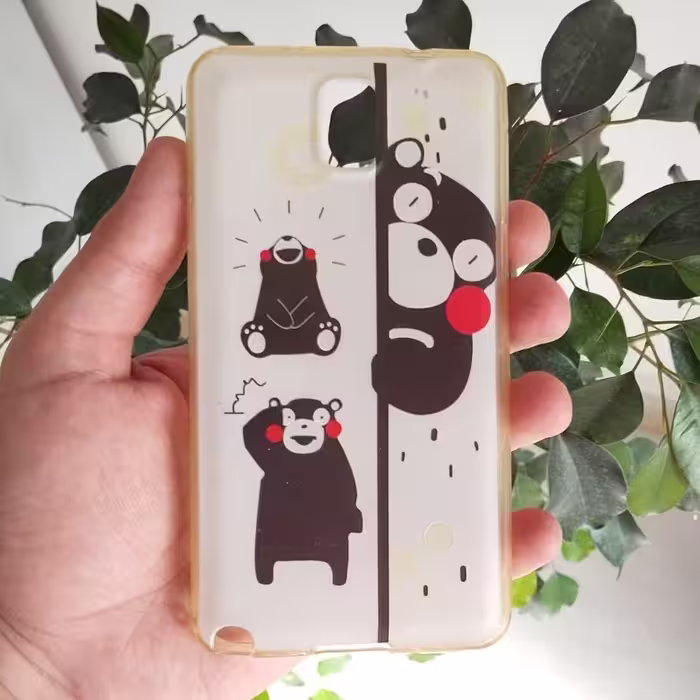 قاب - گارد - کاور ژله ای طرح خرس برای سامسونگ نوت 3 - Galaxy Note 3  - note3 - note 3 - Note3
