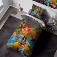 روتختی سه بعدی طرح گیم مدل بازی کراش BA-9534-s