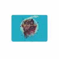 ماوس پد ترمه طراحان ایده مدل کلبه ای در ابرها کدcfp1085