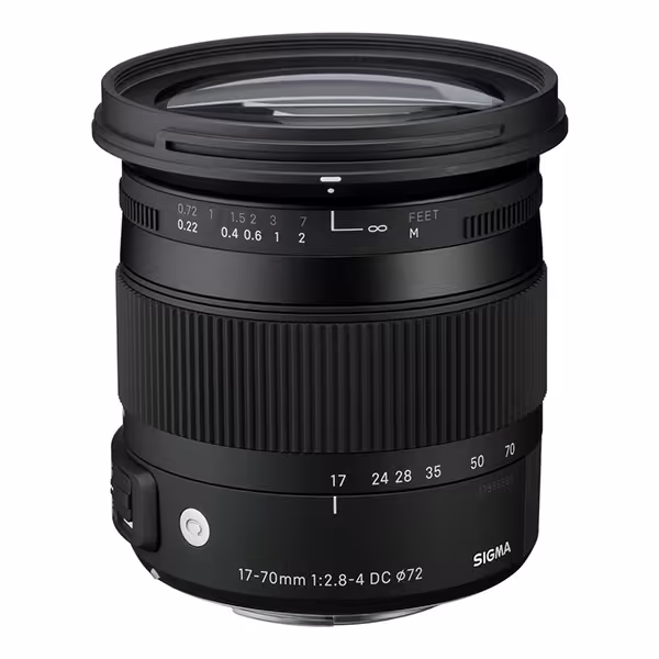 لنز زوم سیگما Sigma 17-70mm F2.8-4 DC Macro OS HSM | C برای کانن