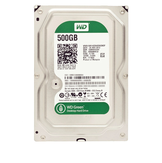 هارددیسک اینترنال وسترن دیجیتال مدل WD 500G شرکتی