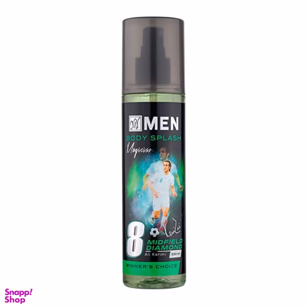 بادی اسپلش مردانه مای (My) مدل مجیشن میدفیلد دایموند حجم 220 میلی لیتر