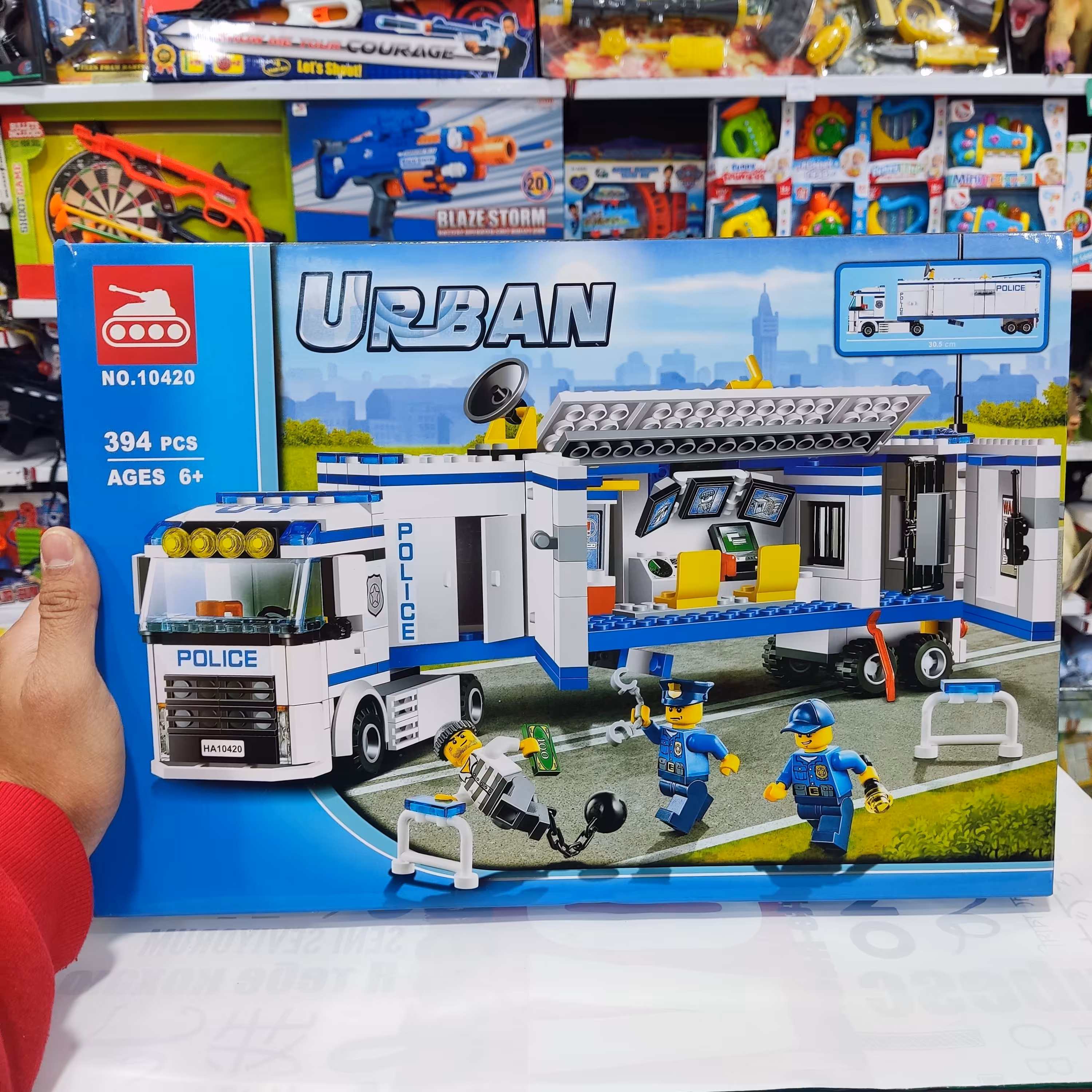 اسباب بازی لگو کامیون پلیس سیتی