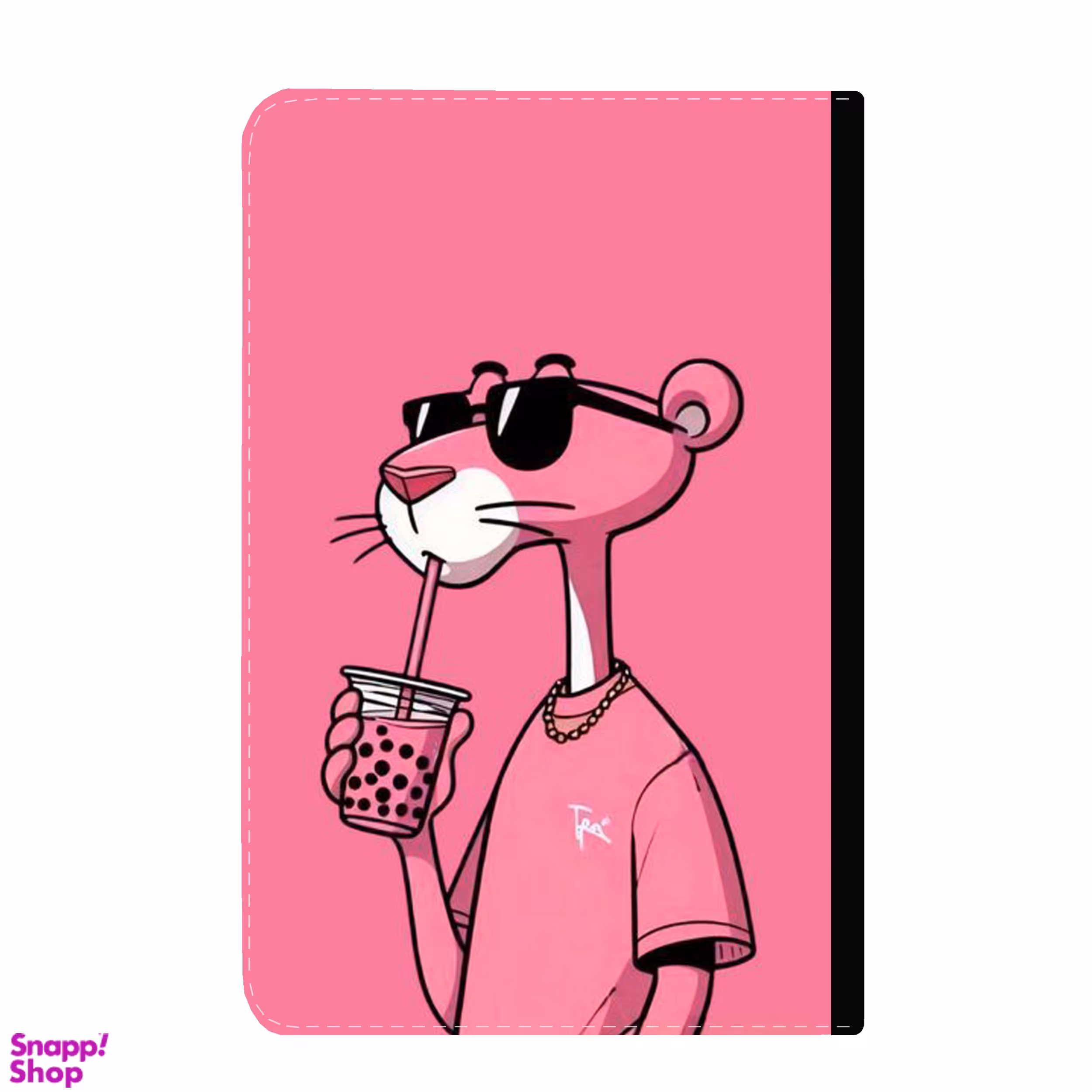 کلاسور طرح پلنگ صورتی کد 28