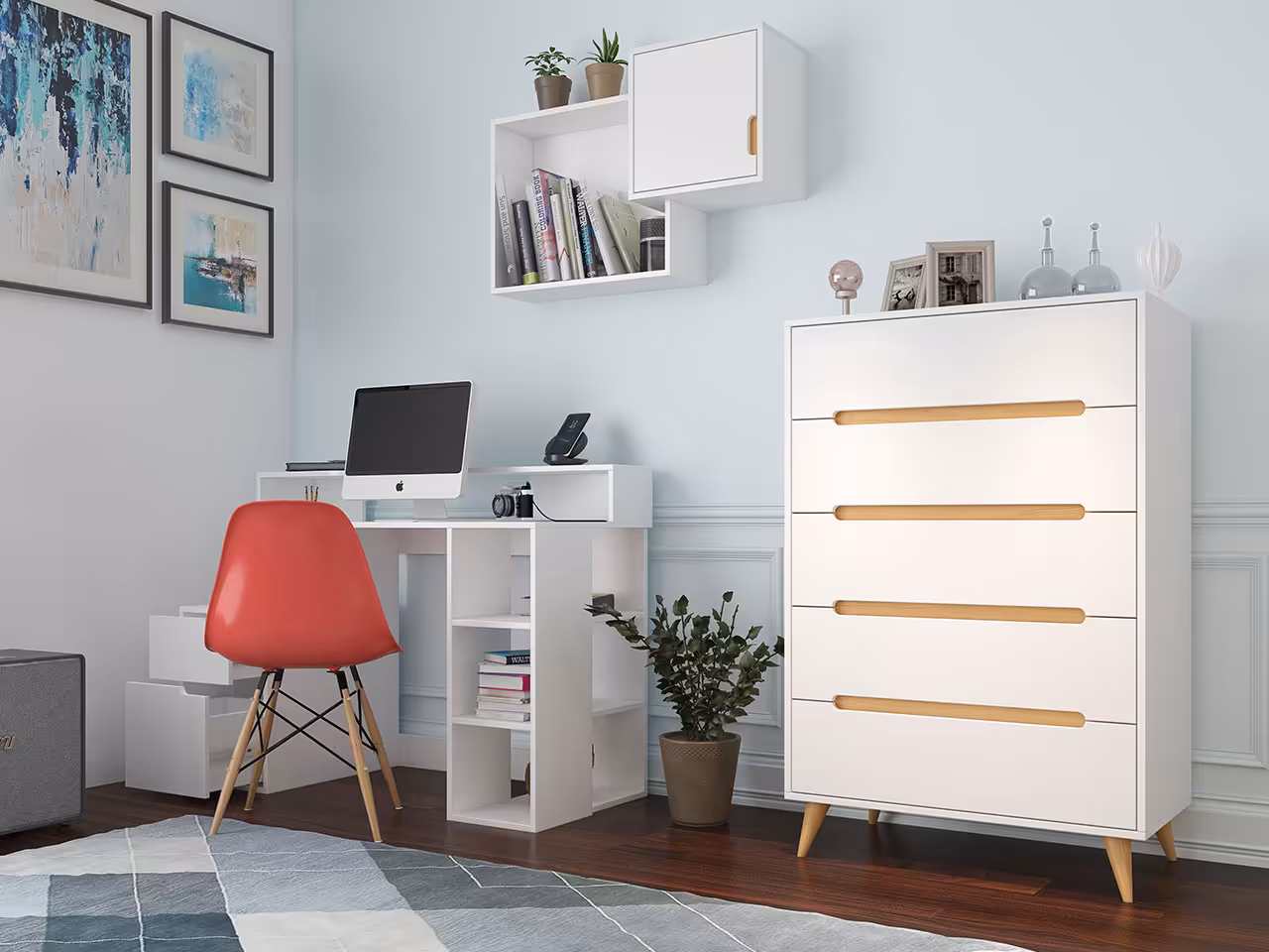 دراور 5 کشو مدرن کلار مدل DR 224