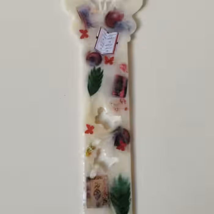 بوک مارک(نشانگرکتاب)رزینی طرح کتاب های یخ زده سایز بزرگ