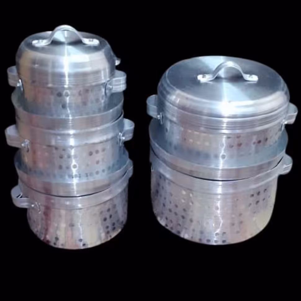 سرویس قابلمه روحی پنج پارچه ده تکه  مناسب برای منزل و محل کار