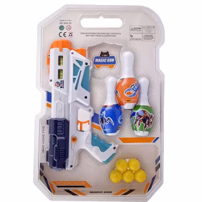 تفنگ دو منظوره توپ پرتابی و آبپاش  کیفیت عالیییی تضمینی بدون خطر  قیمت دبی ارسال رایگان