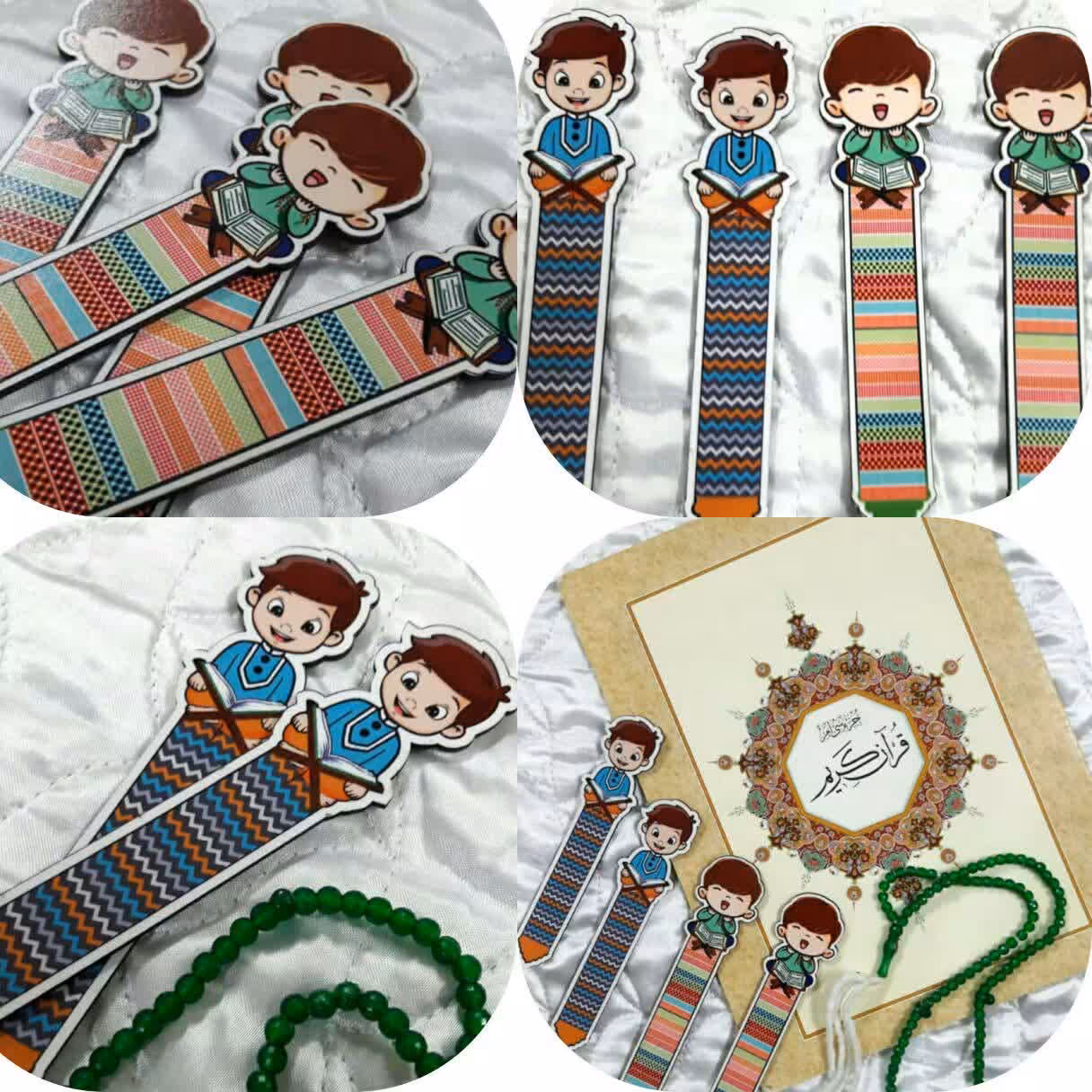 نشانه کتاب کودک (چوبی) پسرانه 