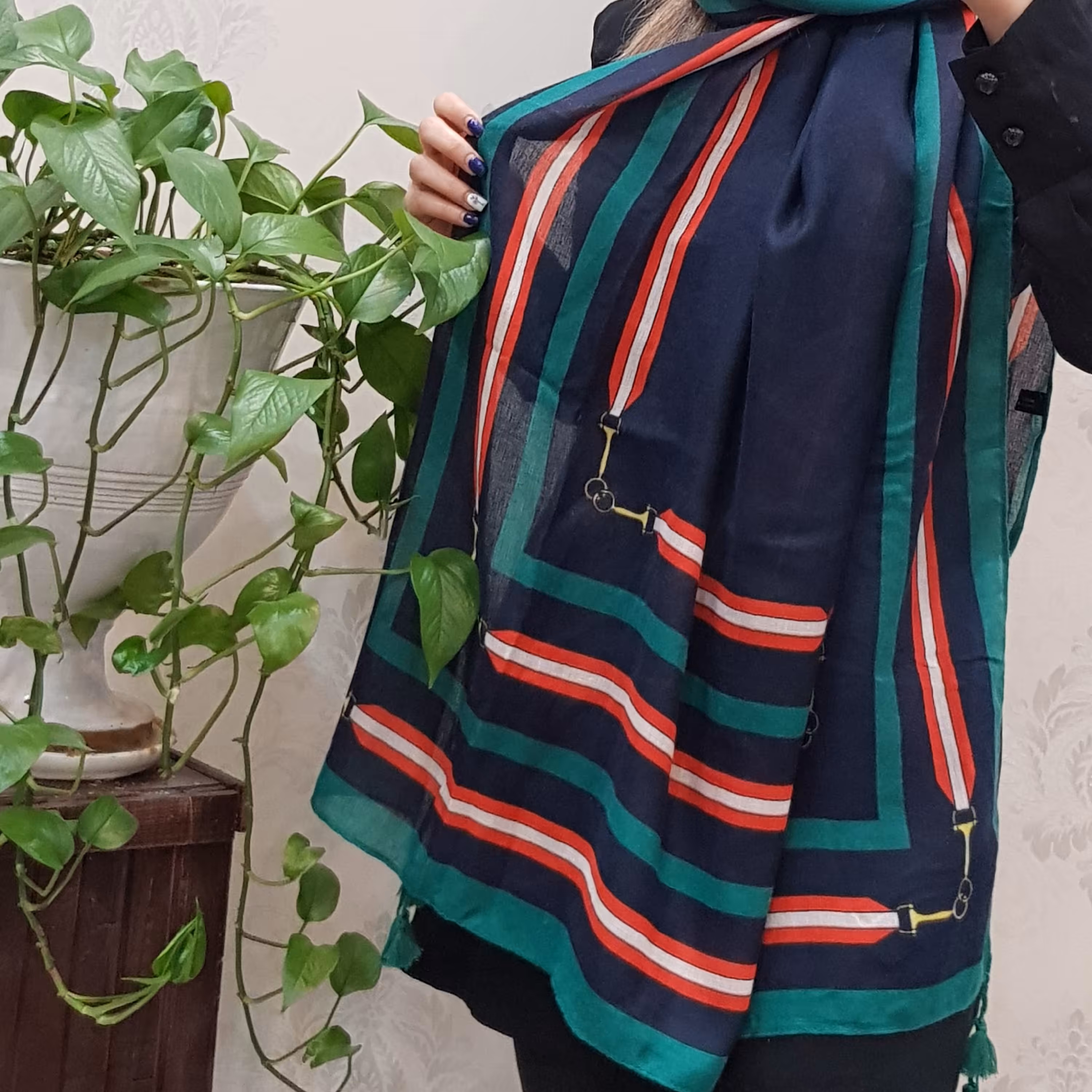 شال نخ وارداتی